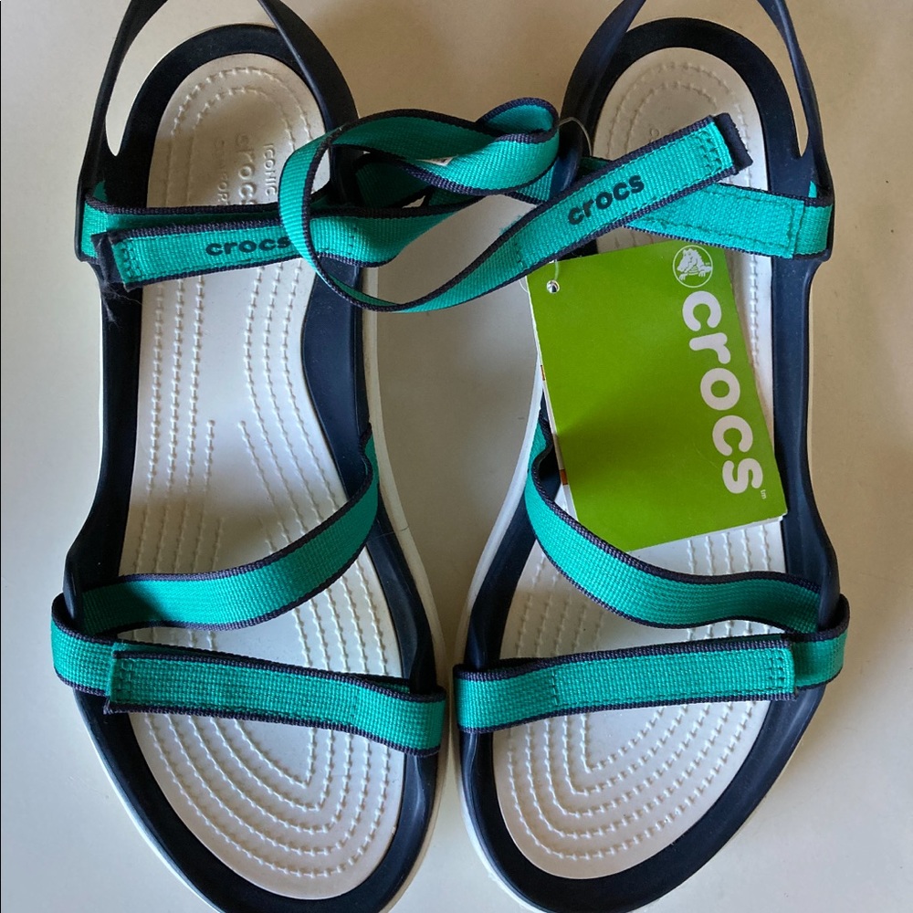 BNWT Crocs Swiftwater Webbing Sandal Sport
